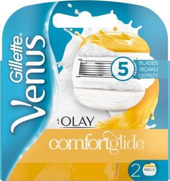 Gillette Venus Venus Comfortglide Olay Yedek Kadın Traş Bıçağı 2 Li