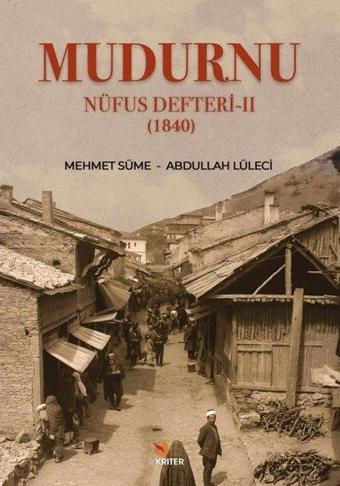 Mudurnu Nüfus Defteri 2 - 1840 - Kriter