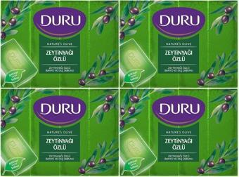 Duru Natural Olive Zeytinyağlı 16 Adet Banyo Sabunu 4X600Gr