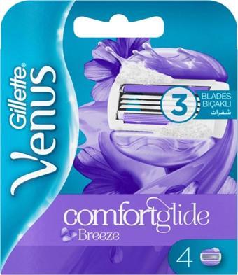 Gillette Venus Breeze Yedek Kadın Tıraş Bıçağı 4'Lü