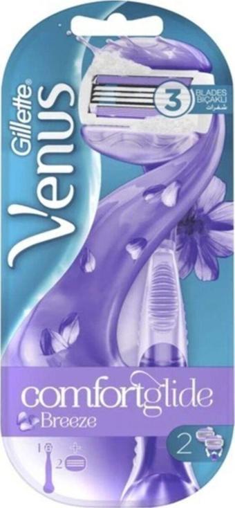 Gillette Venus Kadın Breeze Tıraş Makinesi Ve 2 Adet Yedek Başlık
