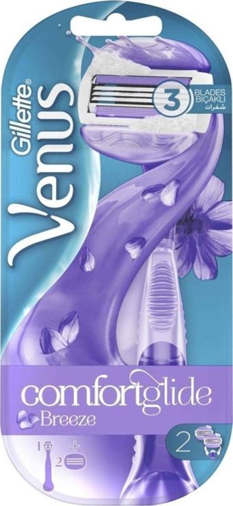 Gillette Venus Venus Comfortglide Breeze Kadın Tıraş Makinesi 2 Yedekli X 2 Adet