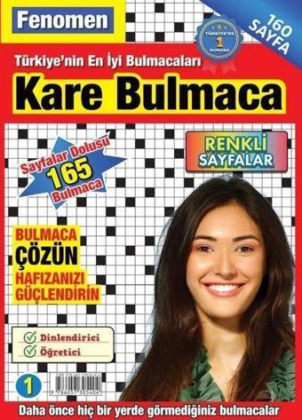 Fenomen Kare Bulmaca 1 - Maxı Yayıncılık