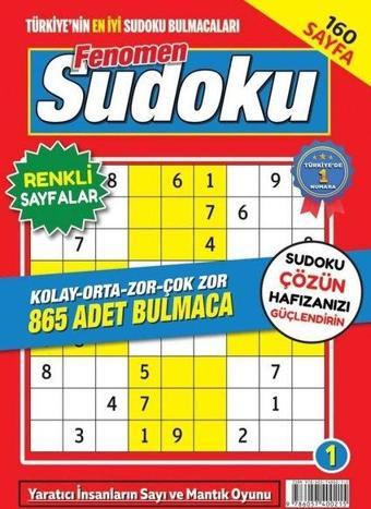 Fenomen Sudoku 1 - Maxı Yayıncılık