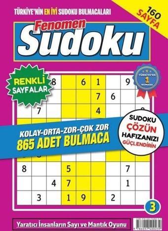 Fenomen Sudoku 3 - Maxı Yayıncılık