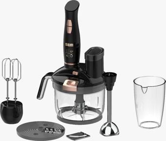 SEM SK-234 BLENDER SET 5 PARÇA SİYAH
