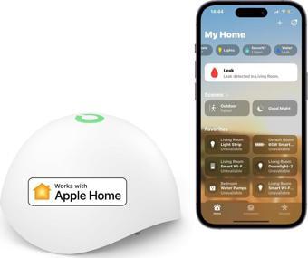 Meross Akıllı Su Sızıntı Sensörü MS400 (Apple Home Destekli)