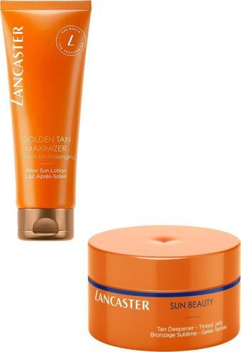 Lancaster Golden Tan Maximizer After Sun Lotion 250ml-Sun Beauty Tan Deepener Tinted Jelly 200 ml