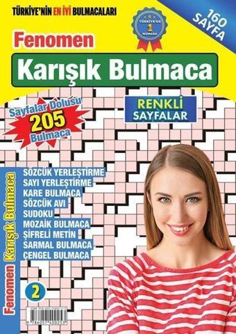 Fenomen Karışık Bulmaca 2 - Bertan Kodamanoğlu - Maxı Yayıncılık