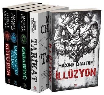 Maxime Chattam Seti - 5 Kitap Takım - Maxime Chattam - Panama Yayıncılık