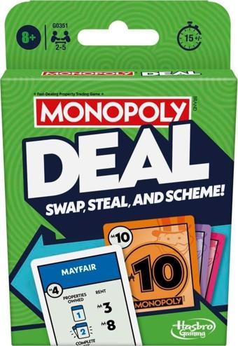 Monopoly Deal Kart Oyunu Lisanslı