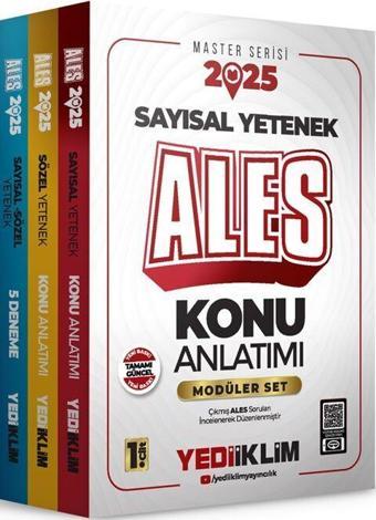 Yediiklim Yayınları 2025 ALES Konu Anlatım Modüler Set - Yediiklim Yayınları