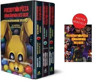 FFazbearin Korkunç Tipleri Seti - 3 Kitap Takım Kutulu Set - Scott Cawthon - Olimpos Yayınları