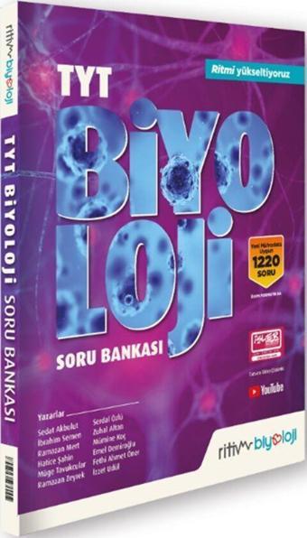 TYT Biyoloji Soru Bankası Ritim Biyoloji - Akm Kitap