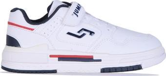 Jump 30061 Beyaz Cırtlı Erkek Çocuk Sneaker Spor Ayakkabı