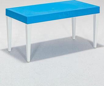 Sandalie Junior Dikdörtgen Ergonomik Konforlu Anaokulu Kreş Çocuk Masası - Mavi