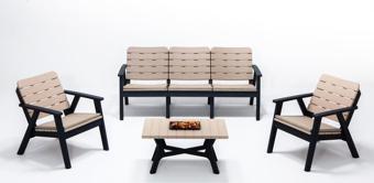 Sandalie Sera 3+1+1+S Minderli Oturma Grubu / Bahçe - Balkon - Teras Mobilyası