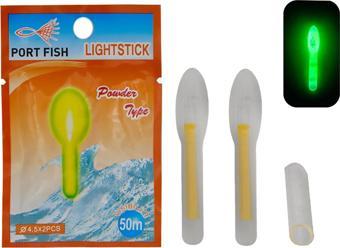 Portfish Fosfor 2 Adet Topuz Kafa (4.5x3.7)