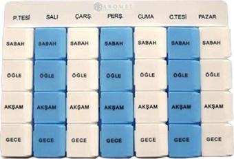 Medikaltec Ilaç Saklama Kutusu Haftalık 28 Kutusu