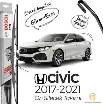 Bosch ECO Honda Civic FC5 2017 - 2021 Ön Silecek Takımı