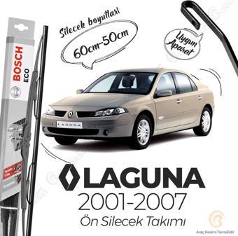 Renault Laguna Ön Silecek Takımı (2001-2007) Bosch ECO