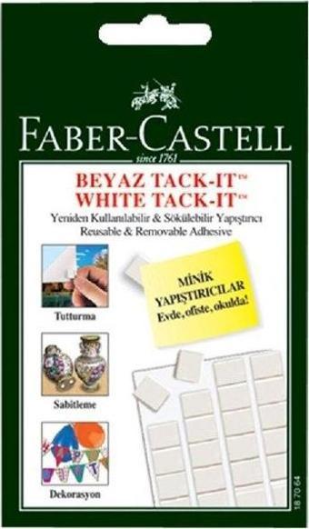 Faber-Castell Tack It 50 gr Beyaz Yapıştırıcı