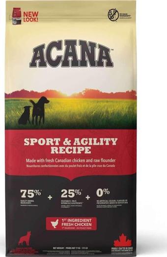 Acana Heritage - Sport Agility 17 kg - Fazla Hareketli Köpekler Için
