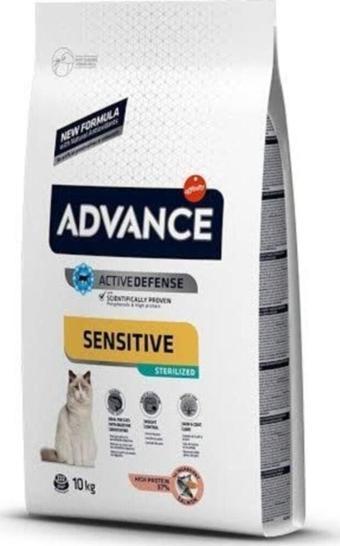 Advance Sterilized Somonlu Kedi Maması 10 Kg