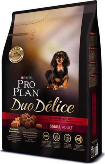 Pro Plan Duo Delice Small Biftekli Yetişkin Köpek Maması 2,5 Kg