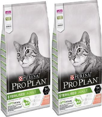 Pro Plan Kısırlaştırılmış Somon Balıklı Yetişkin Kedi Maması 10 Kg x 2 Adet