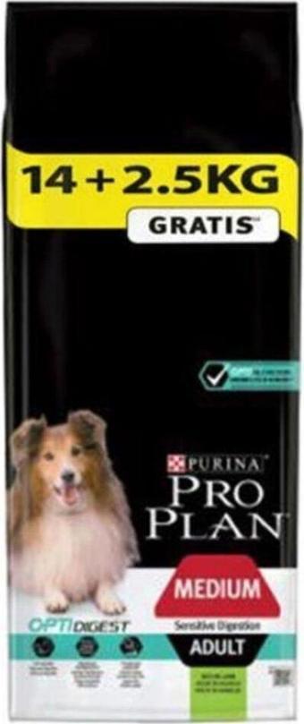 Pro Plan Kuzu Etli Yetişkin Kuru Köpek Maması 14+2.5 Kg