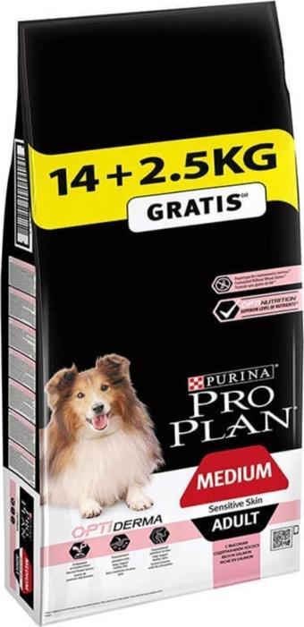 Pro Plan Somon Balıklı Köpek Maması 14 Kg + 2,5 Kg