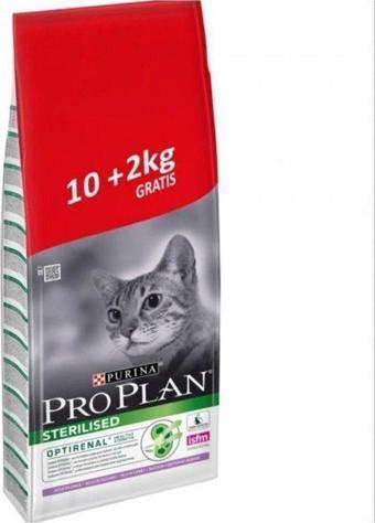 Pro Plan Somonlu Kısır Kedi Maması 10 Kg+ 2 Kg