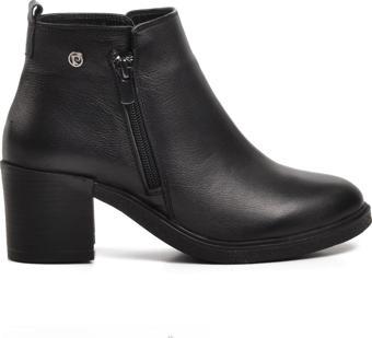 Pierre Cardin Pc-52025 Siyah Hakiki Deri Kadın Bot