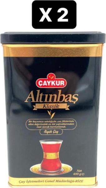 Çaykur Altınbaş Teneke Kutu 400 Gr X 2 Adet