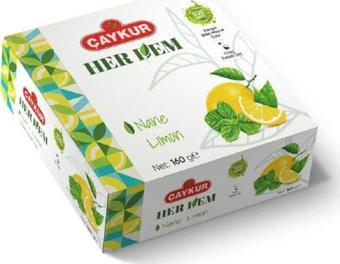 Çaykur Herdem Nane Limon Karışık Bitki Çayı 160 Gr (bardak Poşet Çay)