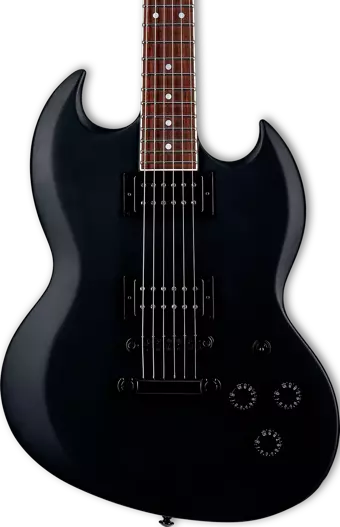 ESP LTD VOLSUNG-200 BLKS Lars Frederiksen Signature Elektro Gitar