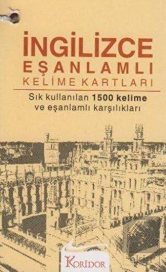 İngilizce Eşanlamlı Kelime Kartları - Koridor Yayıncılık
