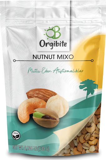 Orgibite Karışık Kuruyemiş Nut Nut Mixo 130gr