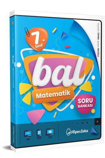 Hiper Zeka Yayınları 7. Sınıf Matematik Bal Soru Bankası - Hiper Zeka