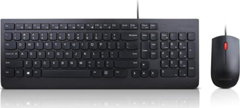 Lenovo Essential Wired Kablolu Klavye Mouse Set Siyah Türkçe Q - 4X30L79920