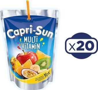 Capri - Sun Multi Vitamin 200 ml x 20 Adet