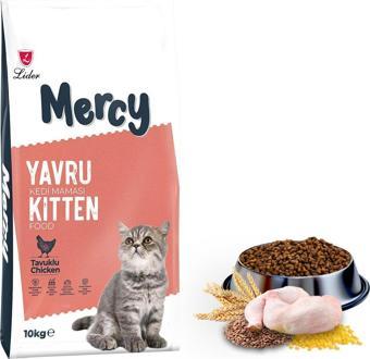 Mercy Tavuklu Yavru Kedi Maması 10 kG