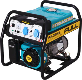 FULL Jeneratör FGL 3500L Motor Benzinli - İpli (220V Monofaze)