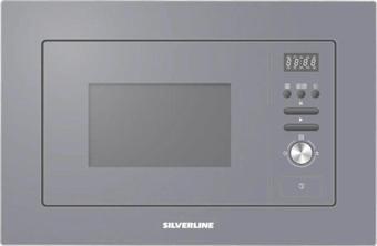 Silverline MW9018S02 Gri Ankastre Mikrodalga Fırın 20 Litre