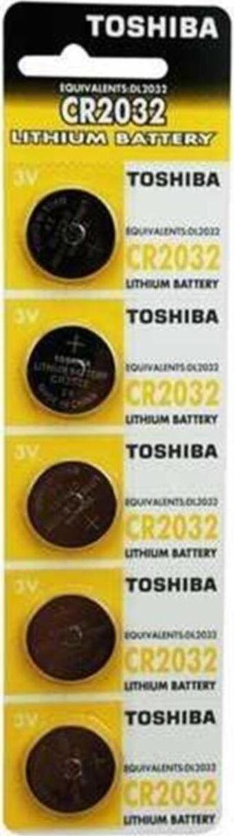 Toshiba Toshıba Cr 2032 Lıthıum 5li Pil