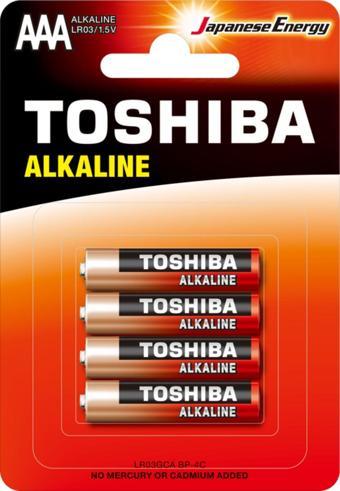 Toshiba Toshıba Lr03 Bls Alkalin Aaa Pil 4lü