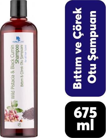 Hunca Care Şampuan 675 ml Bıttım ve Çörek Otu