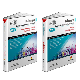 Aydın Yayınları Ayt  Kimya  (1,2 )modülleri - Aydın Yayınları