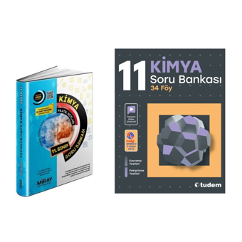 Miray Yayınları 11.sınıf Kimya   & Tudem  11.sınıf Kimya  Soru Bankası - Miray Yayınları